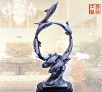 廠家直銷海豚造型樹(shù)脂家居裝飾擺件——優(yōu)雅工藝點(diǎn)亮生活空間